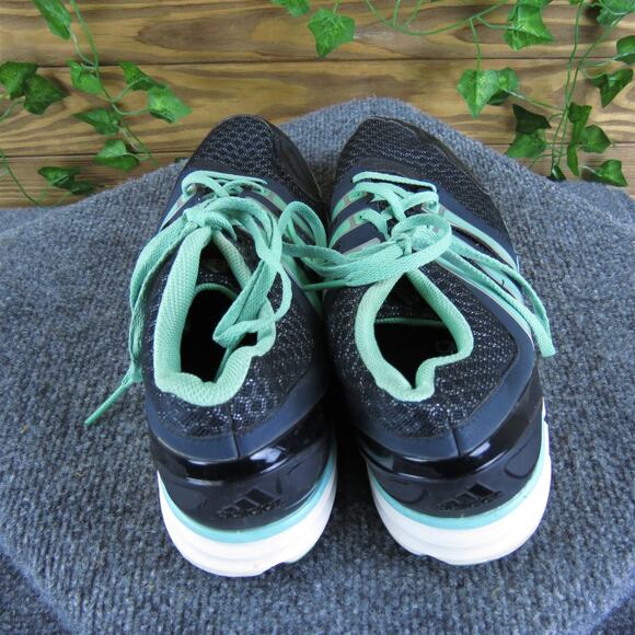 adidas Women's Falcon PDX Sneaker Black Synthetic Sz 10 Medium Used 2025‎ - Picture 4 of 7